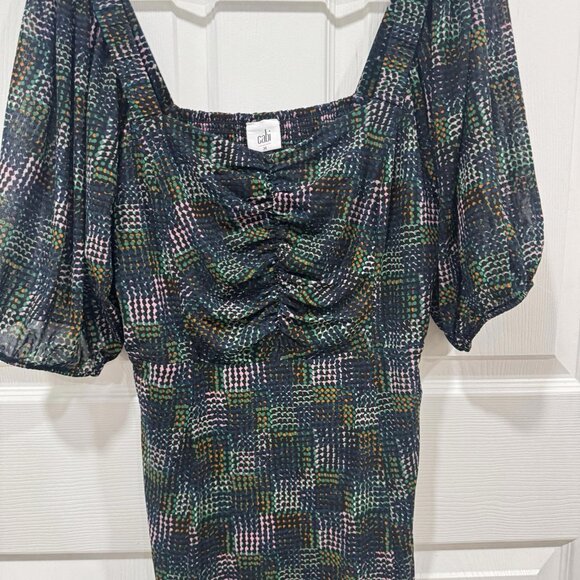 Womens Cabi Elaine Dress #4214 Black Pattern Medium M MSRP $130 Spring Summer - Picture 5 of 13